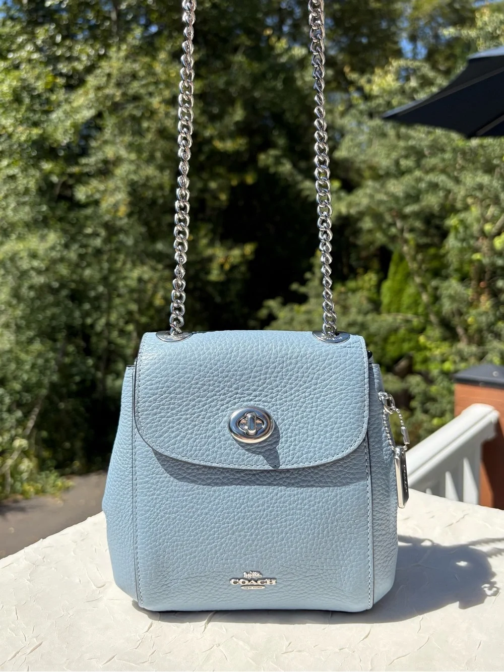 COACH Convertible Backpack In Cornflower Blue C5677